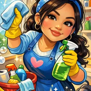 Femme de ménage a 19eme et alentours 