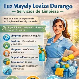Empleada de limpieza en valencia con atención al detalle!