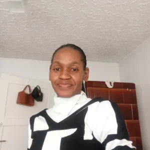 Compassionate carer in elderly