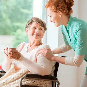 Assistente amorevole in Italia