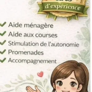 Aide à domicile en Vendée / secteur des sables d'Olonne 