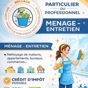 Femme de ménage sérieuse Orléans