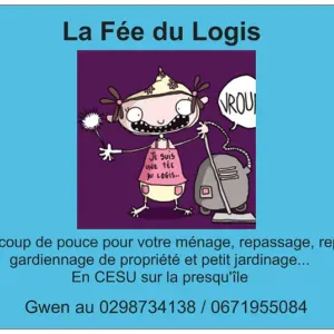 femme de ménage en Presqu'ile de Crozon 