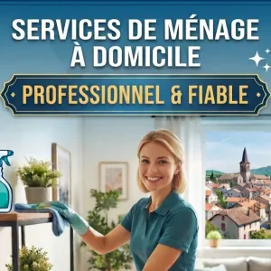 Femme de ménage à St Etienne de St Geoirs et 10km autour