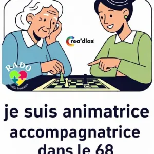 Animatrice et accompagnatrice à domicile pour les séniors