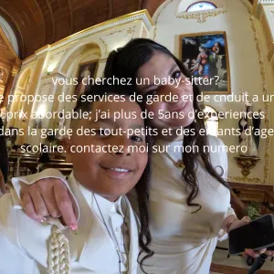 vous cherchez une baby-sitter experimentee a cachan