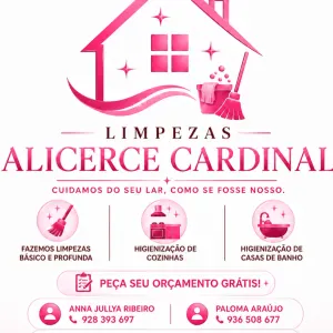 Sim faço limpeza com responsabilidade e