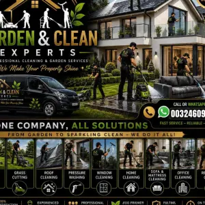 Homme de ménage et jardinage expérimenté