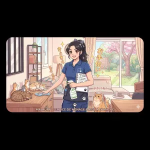 Aide-ménagère diplômée (ATMFC & Titre Pro) 