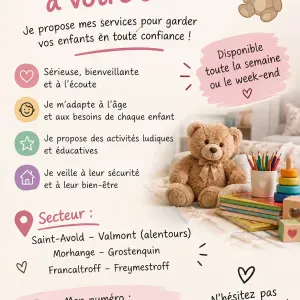 Femme de ménage responsable sérieuse dans le 57