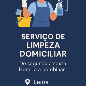 Serviço de limpezas ao domicílio e cuidados do lar