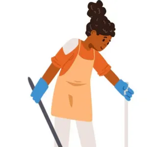 Femme de ménage sérieuse et expérimenté 