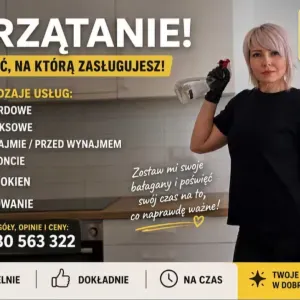 Ja posprzątam. Ty oszczędzaj swój czas 