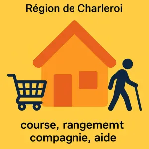 Aide à domicile région de Charleroi 
