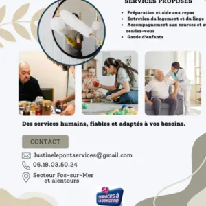 Aide à domicile pour personnes âgées ou enfants 