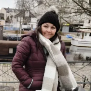 Woman looks for a job at France Nantes