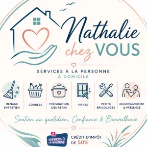 Nathalie chez VOUS ! Je suis là pour vous simplifier la vie 
