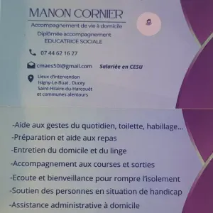 Accompagnement de vie à domicile 