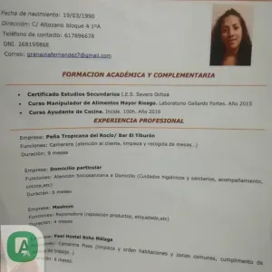 Limpieza casa.  Hora tengo. Título. Limpiemza