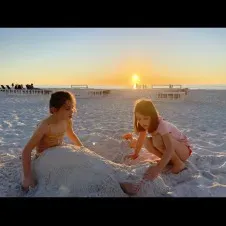 Sorties d'école pour nos 2 filles de 7 et 9 ans