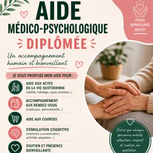 Diplômée Aide médico psychologique 