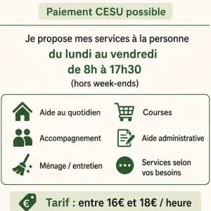 Service à la personne 
