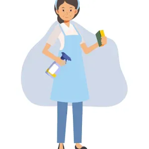 Femme de ménage à domicile responsable 