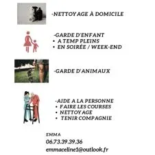 Nounou/babysitter à domicile  