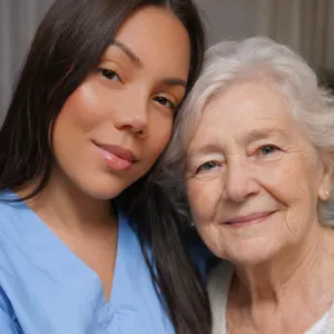 Auxiliaire de santé, compagnie, aide ménagère