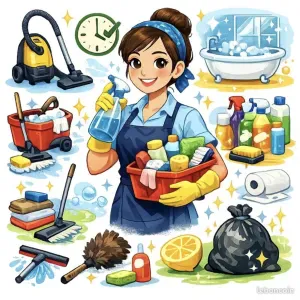 Aide à domicile /ménage/repassage 