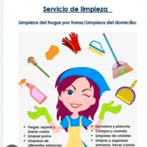 Cuidadora de niños, y servicios de limpieza 